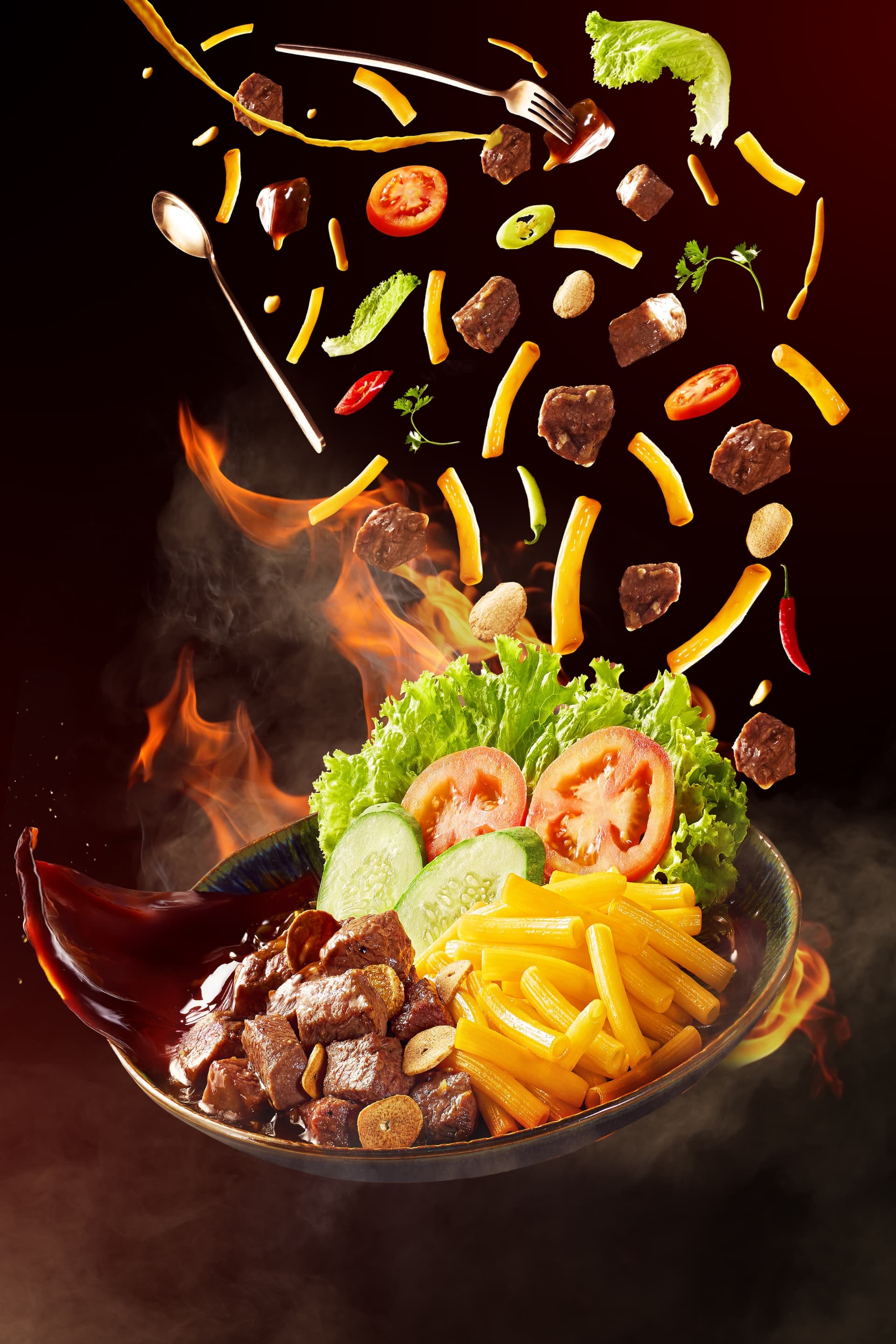 LEVITATING FOOD PHOTOGRAPHY